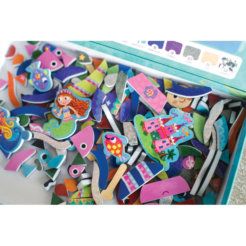 Jucarii, Copii si Bebe - Jucarii si jocuri - Jocuri si puzzle - Jocuri de societate - Mozaic magnetic Insula sirenelor - Sparkle mosaics Mermaid Island - Infinity.ro