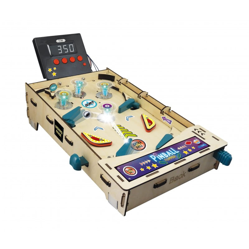 Jucarii, Copii si Bebe - Jucarii si jocuri - Seturi de constructie si cuburi - Seturi de constructie - Aparat de pinball - Set electronic de constructie - Infinity.ro