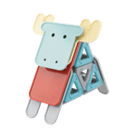 Jucarii, Copii si Bebe - Jucarii si jocuri - Seturi de constructie si cuburi - Seturi de constructie - Set magnetic de construit- Magformers Animale 40 piese - Infinity.ro