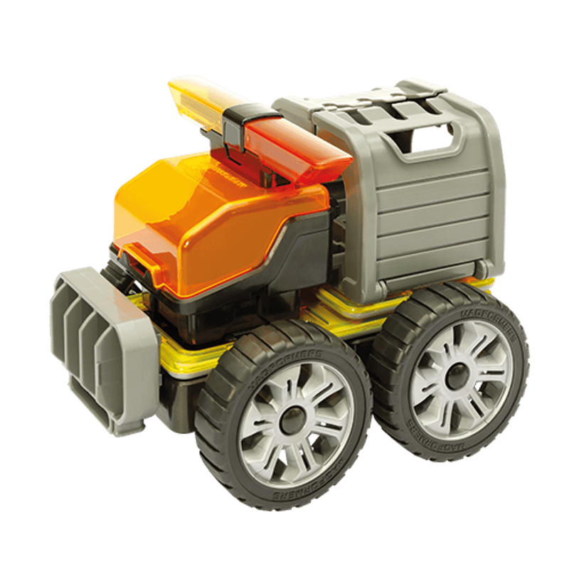 Jucarii, Copii si Bebe - Jucarii si jocuri - Seturi de constructie si cuburi - Seturi de constructie - Set magnetic Magformers, Uimitorul set de construit pe santier - Infinity.ro