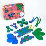 Jucarii, Copii si Bebe - Jucarii si jocuri - Seturi de constructie si cuburi - Seturi de constructie - Set Clixo de construit cu magnet, Itsy pack Blue-Green 30 - Infinity.ro