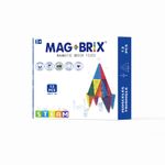 Jucarii, Copii si Bebe - Jucarii si jocuri - Seturi de constructie si cuburi - Seturi de constructie - Set magnetic Magbrix 12 piese triunghi isoscel - compatibil cu caramizi de constructie tip Lego - Infinity.ro