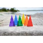 Jucarii, Copii si Bebe - Jucarii si jocuri - Seturi de constructie si cuburi - Seturi de constructie - Set magnetic Magbrix 12 piese triunghi isoscel - compatibil cu caramizi de constructie tip Lego - Infinity.ro