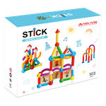 Jucarii, Copii si Bebe - Jucarii si jocuri - Seturi de constructie si cuburi - Seturi de constructie - Set de constructie magnetic - STICK (103 piese) - Infinity.ro