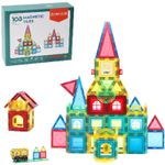 Jucarii, Copii si Bebe - Jucarii si jocuri - Seturi de constructie si cuburi - Seturi de constructie - Set de constructie magnetic 3D - 103 piese - Infinity.ro