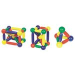 Jucarii, Copii si Bebe - Jucarii si jocuri - Seturi de constructie si cuburi - Seturi de constructie - Joc de constructie magnetic Miniland - Infinity.ro