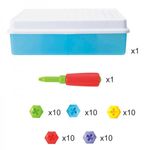 Jucarii, Copii si Bebe - Jucarii si jocuri - Seturi de constructie si cuburi - Seturi de constructie - Joc constructii Mosaic Art Miniland - Infinity.ro