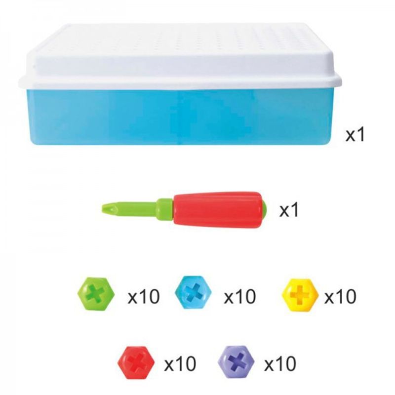 Jucarii, Copii si Bebe - Jucarii si jocuri - Seturi de constructie si cuburi - Seturi de constructie - Joc constructii Mosaic Art Miniland - Infinity.ro