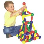 Jucarii, Copii si Bebe - Jucarii si jocuri - Seturi de constructie si cuburi - Seturi de constructie - Joc de constructie magnetic Miniland - Infinity.ro