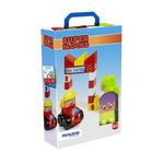 Jucarii, Copii si Bebe - Jucarii si jocuri - Seturi de constructie si cuburi - Seturi de constructie - Joc constructii tematic Statie pompieri - Miniland - Infinity.ro