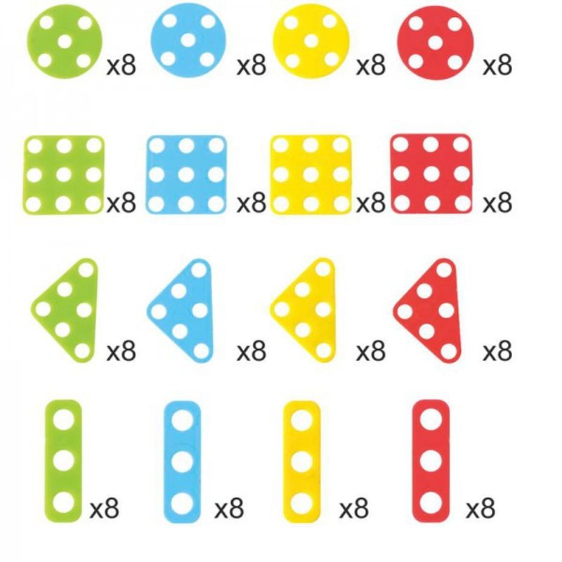 Jucarii, Copii si Bebe - Jucarii si jocuri - Seturi de constructie si cuburi - Seturi de constructie - Joc constructii Mosaic Art Miniland - Infinity.ro