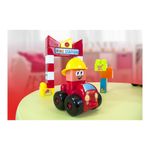 Jucarii, Copii si Bebe - Jucarii si jocuri - Seturi de constructie si cuburi - Seturi de constructie - Joc constructii tematic Statie pompieri - Miniland - Infinity.ro