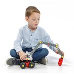 Jucarii, Copii si Bebe - Jucarii si jocuri - Seturi de constructie si cuburi - Seturi de constructie - Joc de constructii Activity Mecaniko 81 Miniland - Infinity.ro