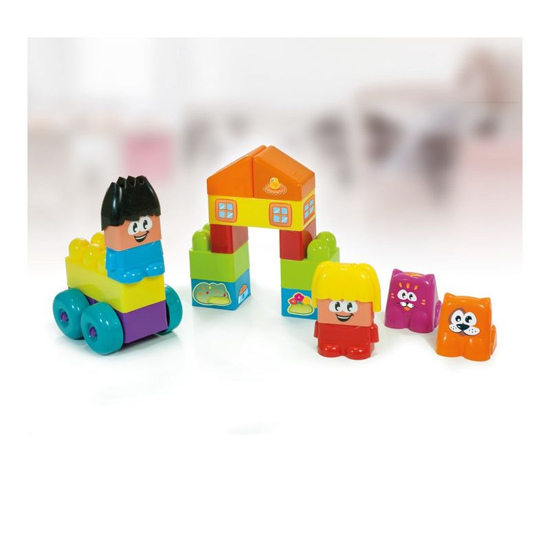 Jucarii, Copii si Bebe - Jucarii si jocuri - Seturi de constructie si cuburi - Seturi de constructie - Joc constructii Animale de companie - Miniland - Infinity.ro