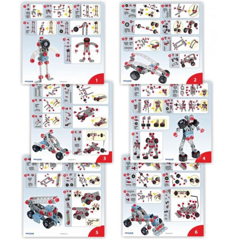 Jucarii, Copii si Bebe - Jucarii si jocuri - Seturi de constructie si cuburi - Seturi de constructie - Joc constructii Mecatech Miniland - Infinity.ro