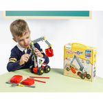 Jucarii, Copii si Bebe - Jucarii si jocuri - Seturi de constructie si cuburi - Seturi de constructie - Joc de constructii Activity Mecaniko 81 Miniland - Infinity.ro