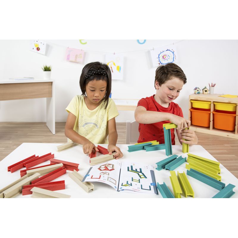 Jucarii, Copii si Bebe - Jucarii si jocuri - Seturi de constructie si cuburi - Seturi de constructie - Joc de constructii cu Sine ECO - Infinity.ro