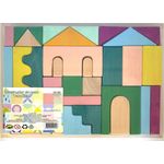 Jucarii, Copii si Bebe - Jucarii si jocuri - Seturi de constructie si cuburi - Seturi de constructie - Set Handmade, Constructor din Lemn Mini Didu - Infinity.ro
