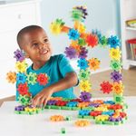 Jucarii, Copii si Bebe - Jucarii si jocuri - Seturi de constructie si cuburi - Seturi de constructie - Setul Constructorului Gears! Gears! Gears! Deluxe - versiunea Super Set - 150 piese - Infinity.ro