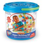 Jucarii, Copii si Bebe - Jucarii si jocuri - Seturi de constructie si cuburi - Seturi de constructie - Setul Constructorului Gears! Gears! Gears! Deluxe - versiunea Super Set - 150 piese - Infinity.ro