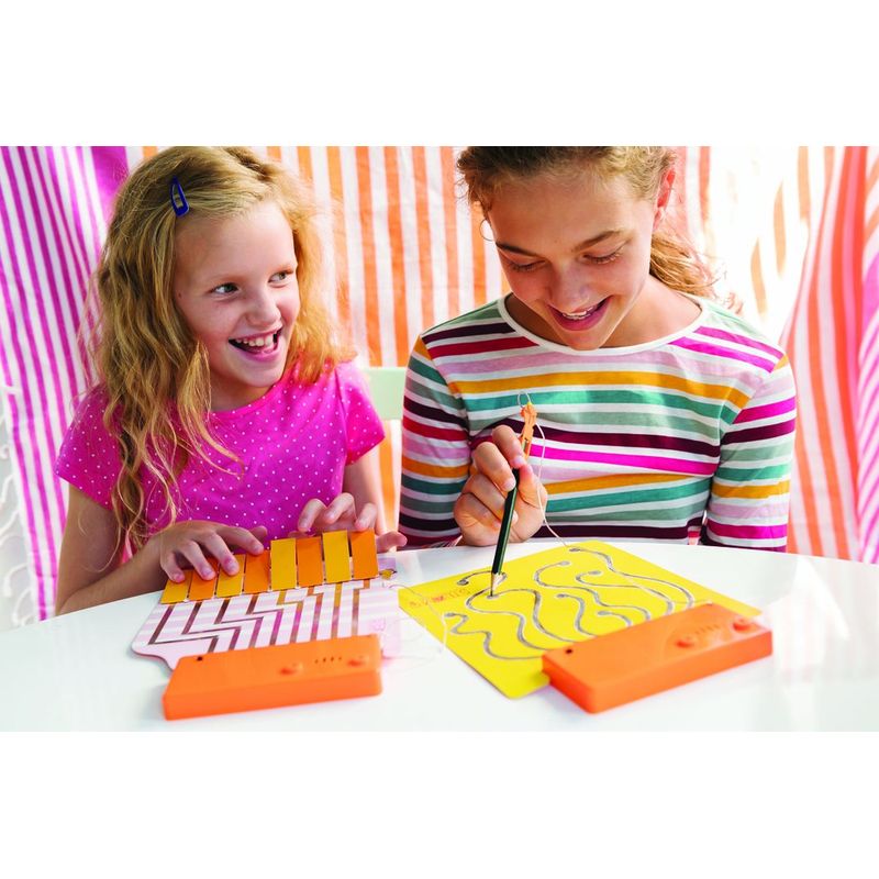 Jucarii, Copii si Bebe - Jucarii si jocuri - Jucarii & jocuri educative - Jocuri si jucarii educative - Kit stiintific Circuit Muzical, STEAM Kids - Infinity.ro