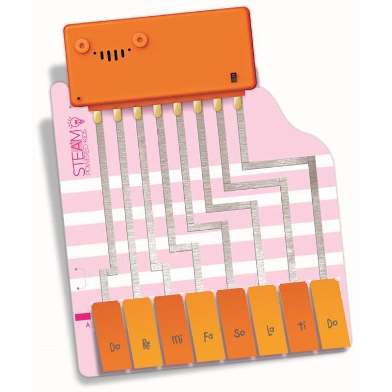 Jucarii, Copii si Bebe - Jucarii si jocuri - Jucarii & jocuri educative - Jocuri si jucarii educative - Kit stiintific Circuit Muzical, STEAM Kids - Infinity.ro