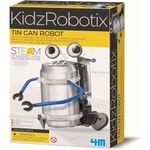 Jucarii, Copii si Bebe - Jucarii si jocuri - Jucarii & jocuri educative - Jocuri si jucarii educative - Kit constructie robot - Tin Can Robot, Kidz Robotix - Infinity.ro