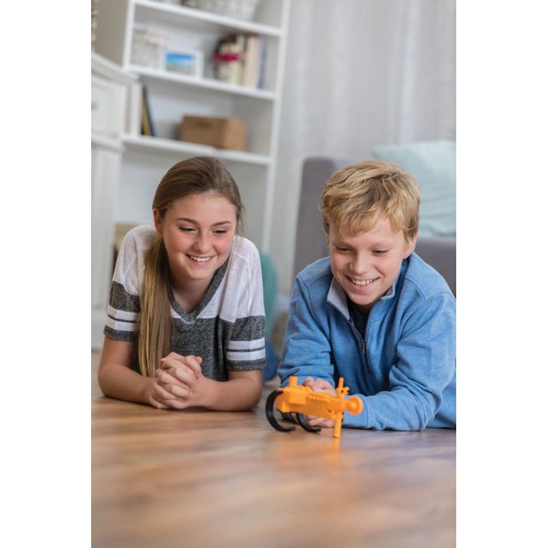 Jucarii, Copii si Bebe - Jucarii si jocuri - Jucarii & jocuri educative - Jocuri si jucarii educative - Kit constructie robot - Crazy Robot, Kidz Robotix - Infinity.ro