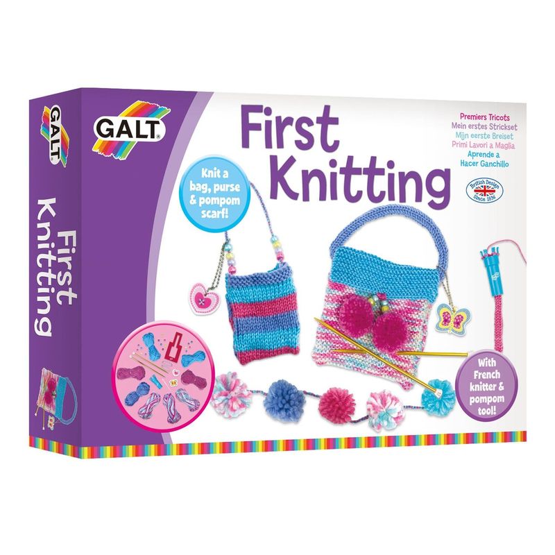 Jucarii, Copii si Bebe - Jucarii si jocuri - Jucarii & jocuri educative - Seturi de artizanat - Primul meu set de tricotat - Infinity.ro