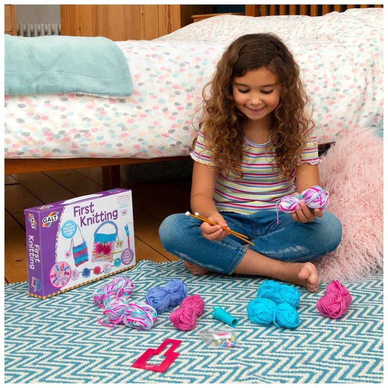 Jucarii, Copii si Bebe - Jucarii si jocuri - Jucarii & jocuri educative - Seturi de artizanat - Primul meu set de tricotat - Infinity.ro