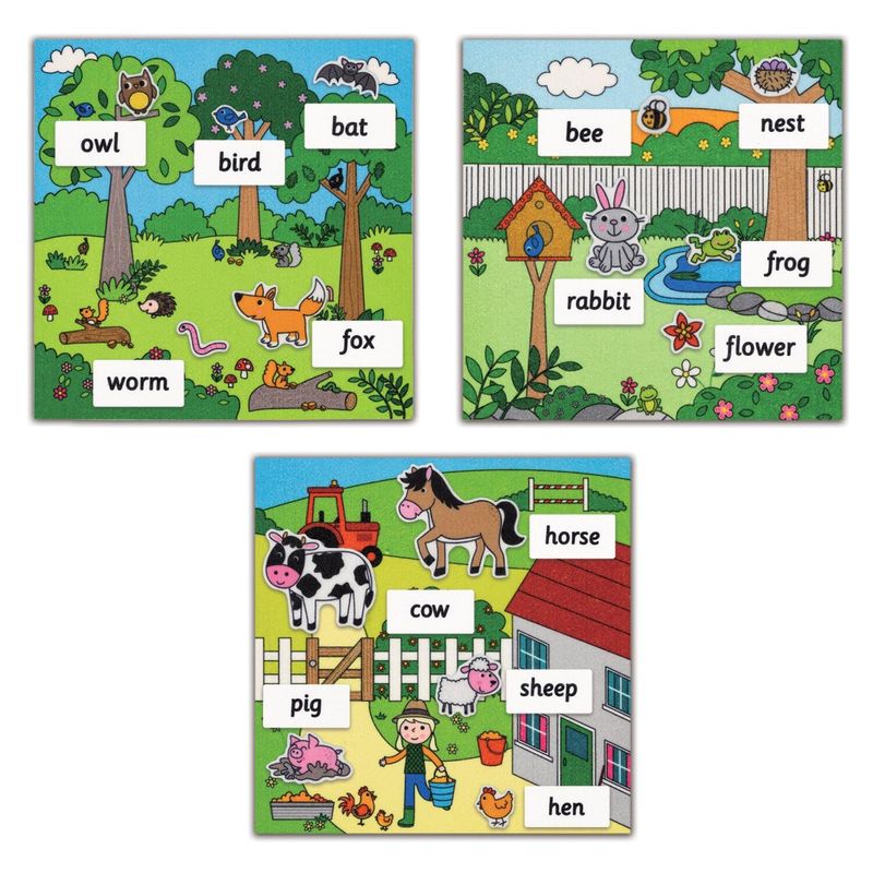 Jucarii, Copii si Bebe - Jucarii si jocuri - Jucarii & jocuri educative - Jocuri si jucarii educative - Joc - Primele cuvinte in limba engleza - Infinity.ro