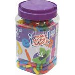 Jucarii, Copii si Bebe - Jucarii si jocuri - Jucarii & jocuri educative - Jocuri si jucarii educative - Litere mari magnetice Miniland 310 buc - Infinity.ro