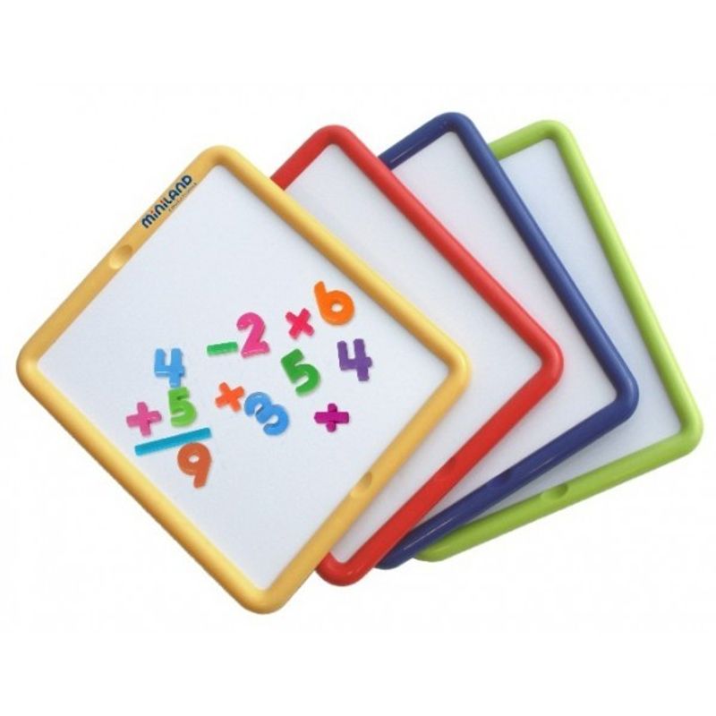 Jucarii, Copii si Bebe - Jucarii si jocuri - Jucarii & jocuri educative - Jocuri si jucarii educative - Set 4 tablite fata verso - Infinity.ro