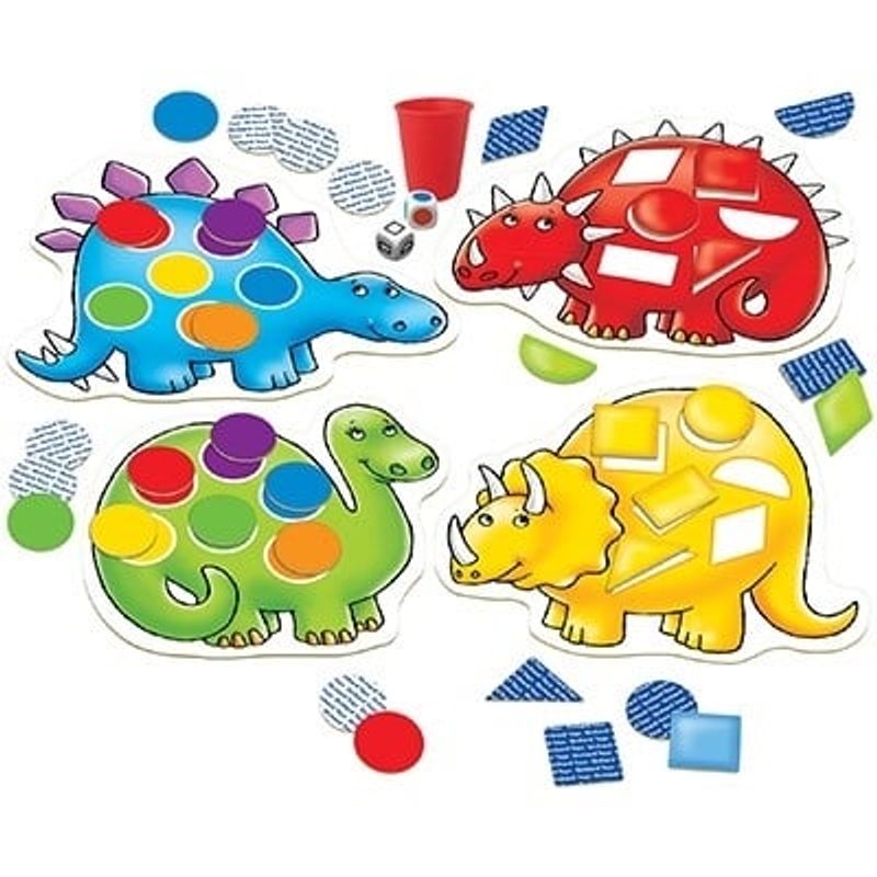 Jucarii, Copii si Bebe - Jucarii si jocuri - Jucarii & jocuri educative - Jocuri si jucarii educative - Joc educativ Dinozaurii cu pete DOTTY DINOSAURS - Infinity.ro