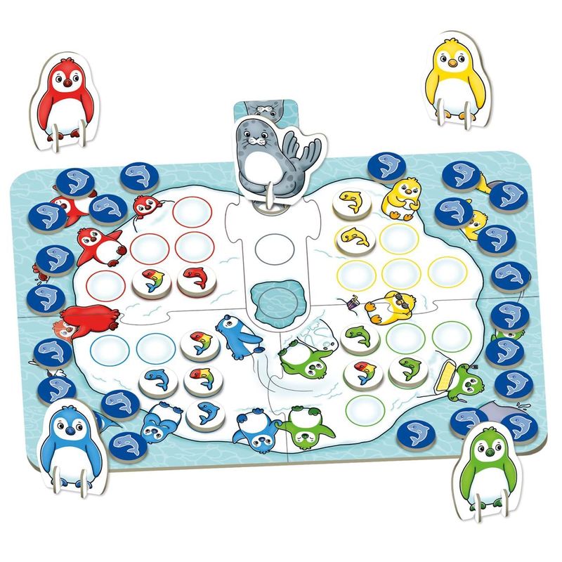 Jucarii, Copii si Bebe - Jucarii si jocuri - Jucarii & jocuri educative - Jocuri si jucarii educative - Joc de societate Pinguini Mici si Flamanzi HUNGRY LITTLE PENGUINS - Infinity.ro