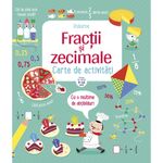 Carti si Birotica - Carti - Carti pentru copii - Basme si povesti - Fractii si zecimale, Usborne - Infinity.ro