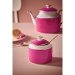 Casa si Gradina - Bucatarie si vesela - Vase pentru gatit - Ceainice si infuzoare - Ceainic Chique roz, portelan,180ml - Infinity.ro