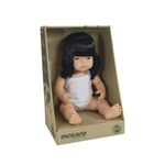 Jucarii, Copii si Bebe - Jucarii si jocuri - Papusi si accesorii - Papusi - Papusa educationala 38 cm Fetita Asiatica purtatoare de Ochelari - Infinity.ro