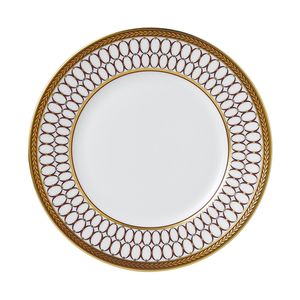 Farfurie desert, portelan Wedgwood, Renaissance Red, 18cm