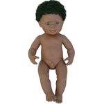 Jucarii, Copii si Bebe - Jucarii si jocuri - Papusi si accesorii - Papusi - Papusa Afroamerican Baiat 38 cm - Miniland - Infinity.ro