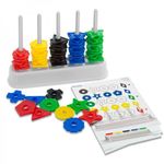 Jucarii, Copii si Bebe - Jucarii si jocuri - Jucarii & jocuri educative - Jocuri si jucarii educative - Numaratoare Abacolor cu forme si activitati - Infinity.ro