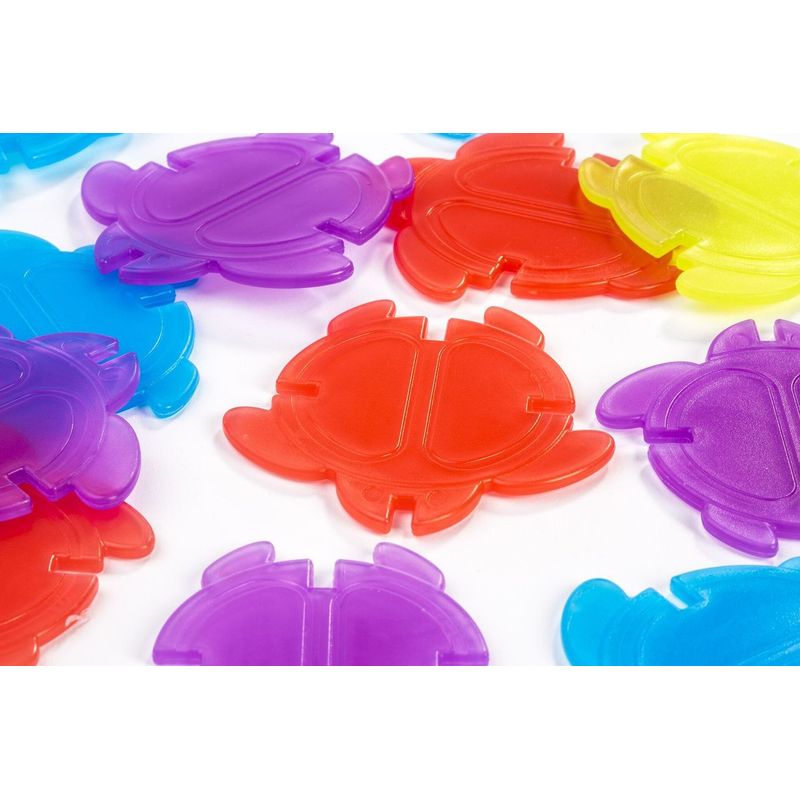 Jucarii, Copii si Bebe - Jucarii si jocuri - Jucarii & jocuri educative - Jocuri si jucarii educative - Joc Testoasele matematice cu piese transparente - Infinity.ro