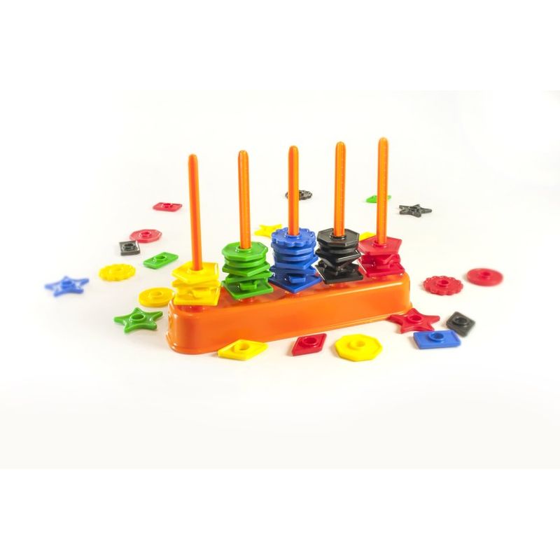 Jucarii, Copii si Bebe - Jucarii si jocuri - Jucarii & jocuri educative - Jocuri si jucarii educative - Numaratoare cu 50 piese - Miniland - Infinity.ro