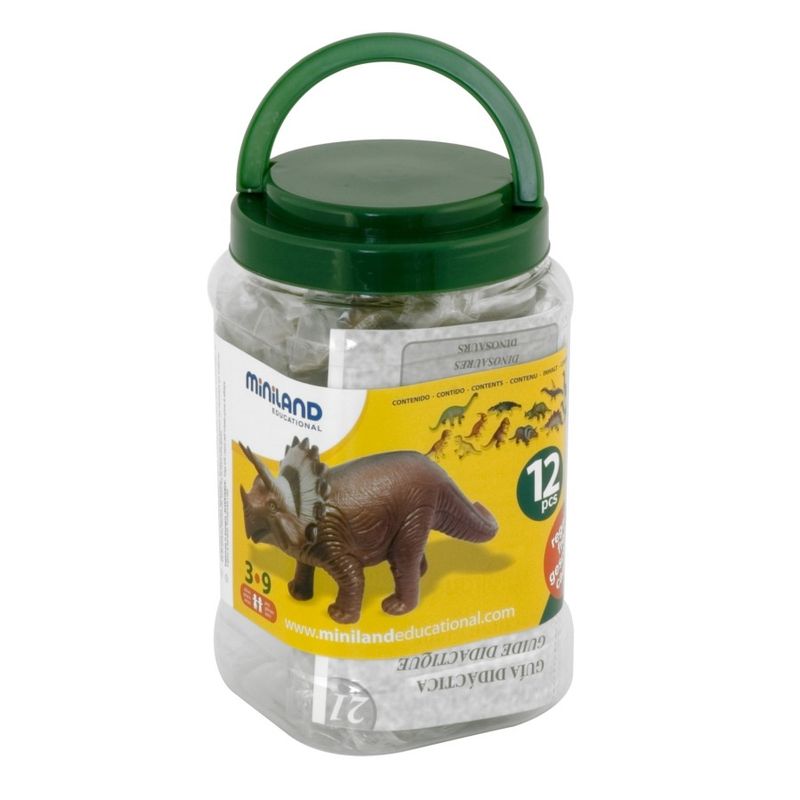 Jucarii, Copii si Bebe - Jucarii si jocuri - Figurine - Dinozauri set de 12 figurine - Miniland - Infinity.ro