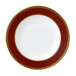 Farfurie supa, portelan Wedgwood, Renaissance Red, 23cm