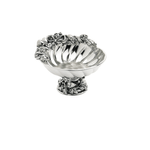 Casa si Gradina - Decoratiuni - Obiecte decorative - Vaze si boluri decorative - Fructiera mica argintata, Margherita Chinelli, d 15cm, H 7 cm - Infinity.ro