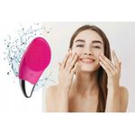 Ingrijire personala si Cosmetice - Sanatate si wellness - Articole wellness - Aparate si dispozitive de masaj - Perie sonica pentru curatarea tenului si masaj facial, cablu USB, 4 viteze ajustabile, impermeabil, 13.5 x 5.5 x 2.5 cm - Infinity.ro