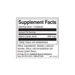 Ingrijire personala si Cosmetice - Sanatate si wellness - Suplimente alimentare - Vitamine si minerale - Swanson Alpha Lipoic Acid 600 mg 60 Capsule, Acid Alfa Lipoic - Infinity.ro