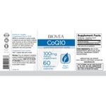 Ingrijire personala si Cosmetice - Sanatate si wellness - Suplimente alimentare - Vitamine si minerale - Biovea Coenzima Q10 (CoQ10) 100mg 60 Capsule vegetariene - Infinity.ro