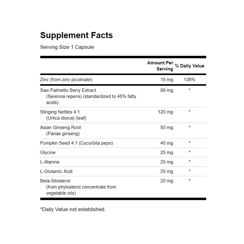 Ingrijire personala si Cosmetice - Sanatate si wellness - Suplimente alimentare - Vitamine si minerale - Swanson Prostate Essentials (pentru prostata) - 90 Capsule - Infinity.ro